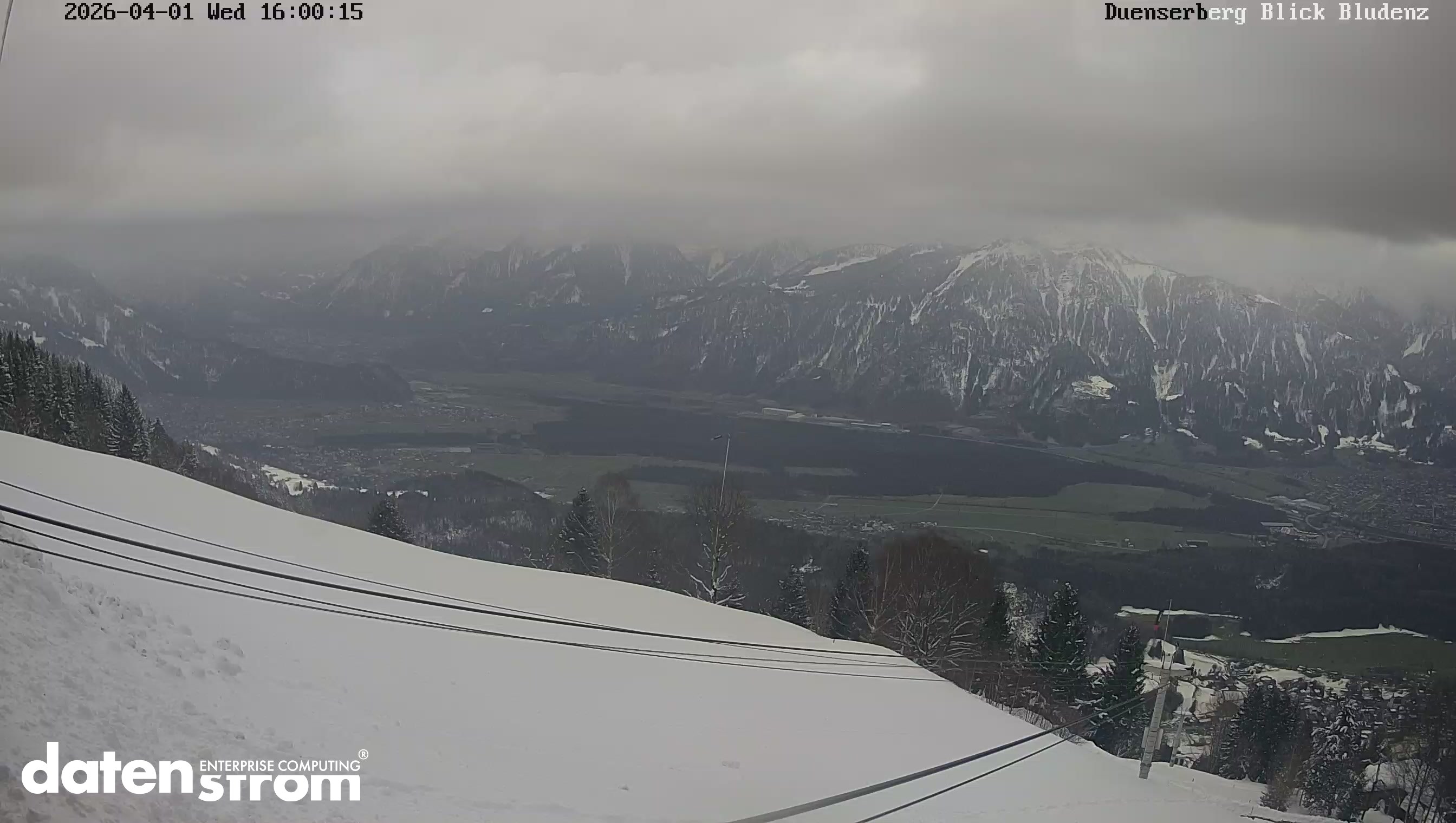 Seilbahn Schnifisberg - Bludenz