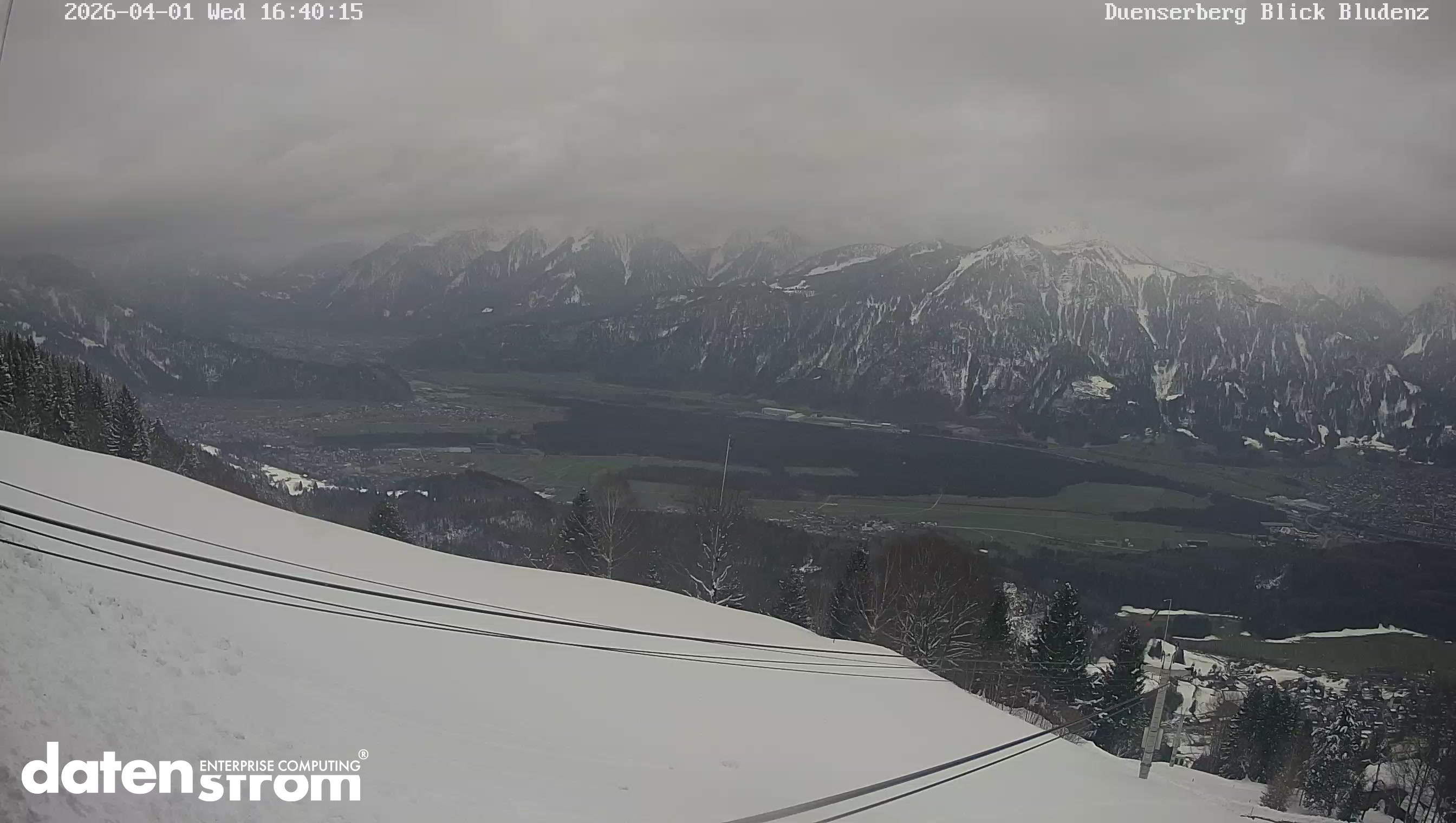 Seilbahn Schnifisberg - Bludenz