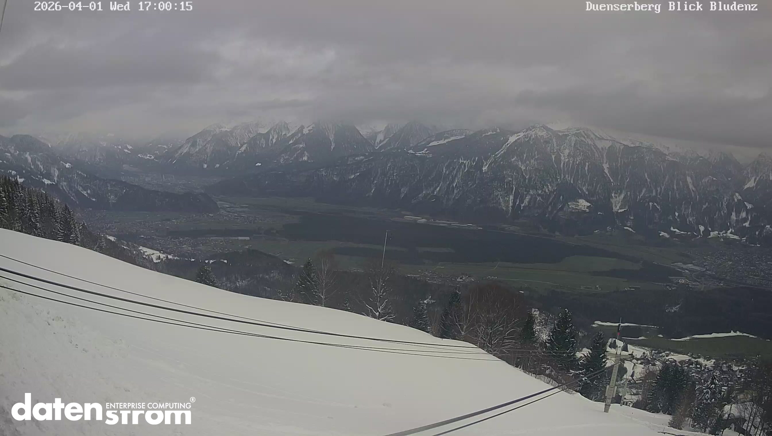 Seilbahn Schnifisberg - Bludenz