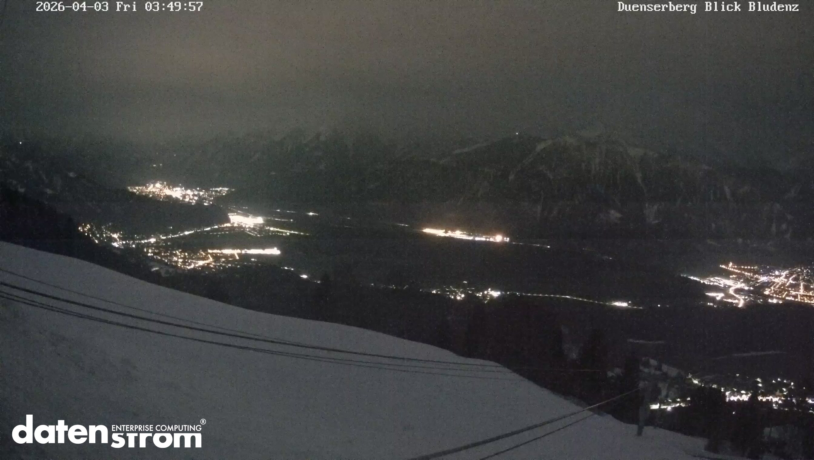Seilbahn Schnifisberg - Bludenz