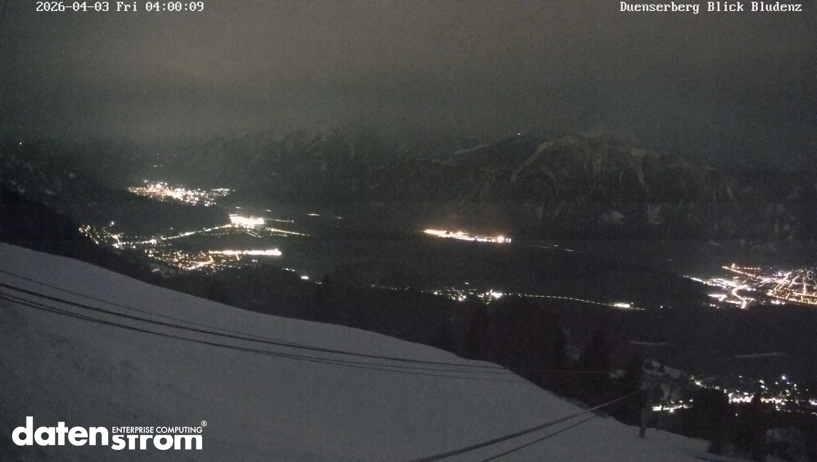 Seilbahn Schnifisberg - Bludenz