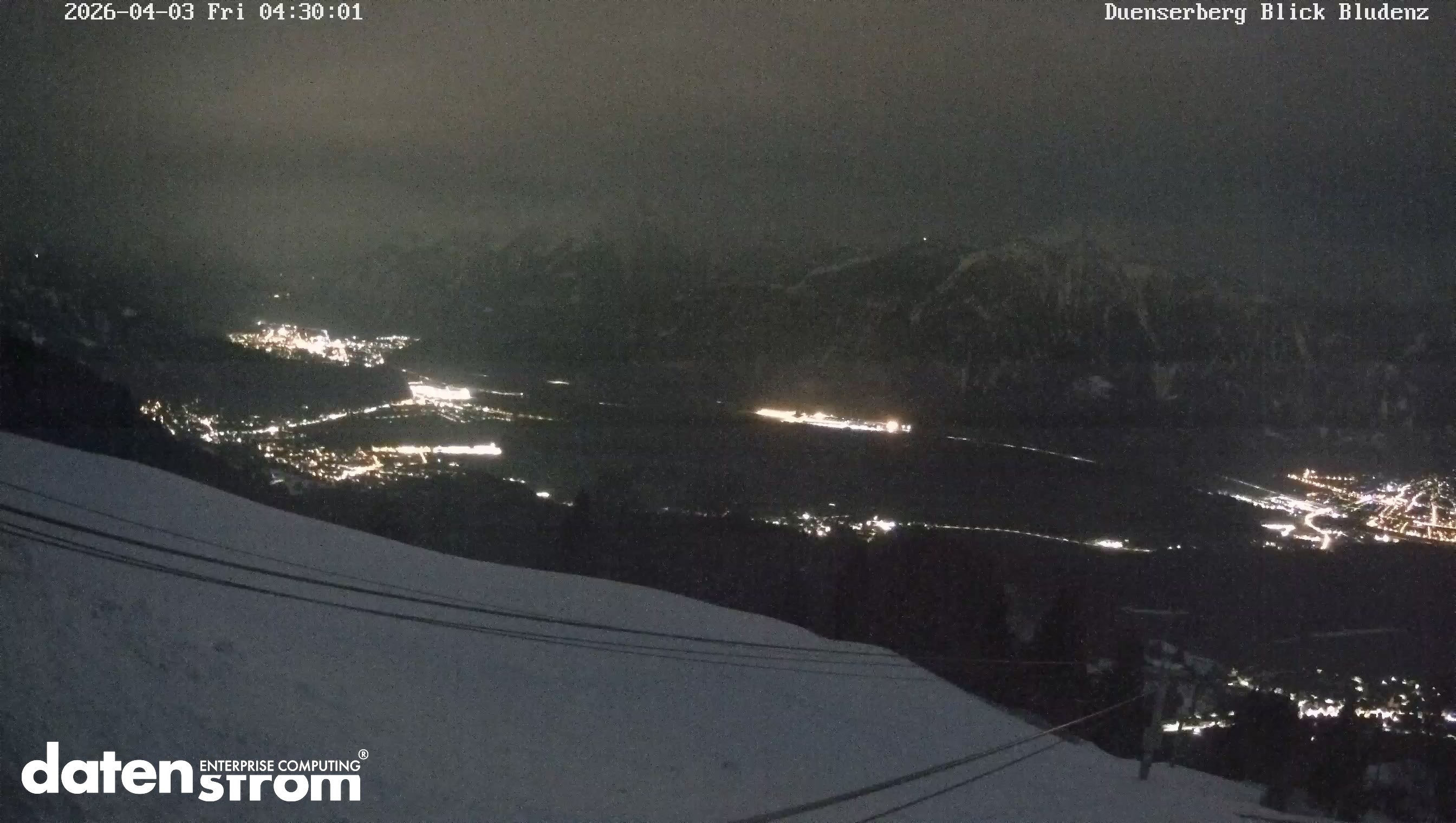 Seilbahn Schnifisberg - Bludenz