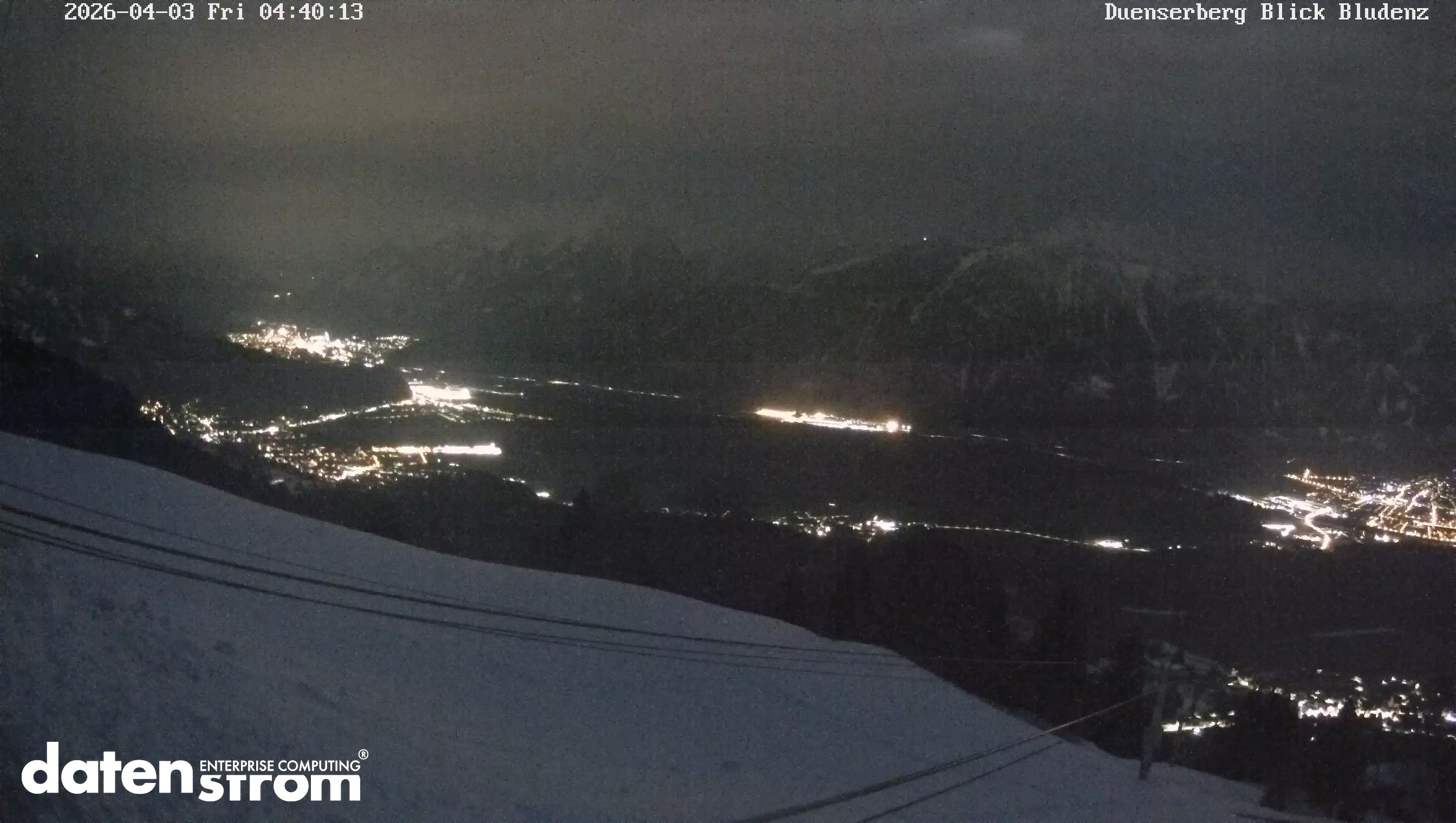 Seilbahn Schnifisberg - Bludenz