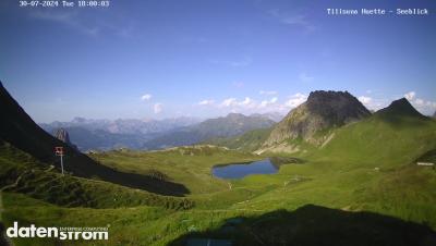 Tilisuna Hütte – Seeblick