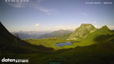 Tilisuna Hütte – Seeblick