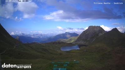 Tilisuna Hütte – Seeblick