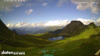 Tilisuna Hütte – Seeblick