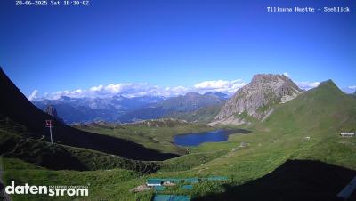 Tilisuna Hütte – Seeblick