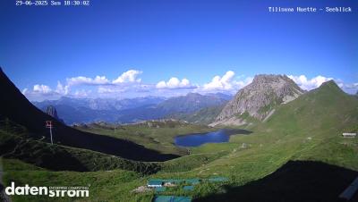 Tilisuna Hütte – Seeblick