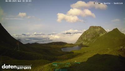 Tilisuna Hütte – Seeblick