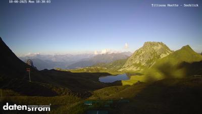 Tilisuna Hütte – Seeblick