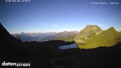 Tilisuna Hütte – Seeblick