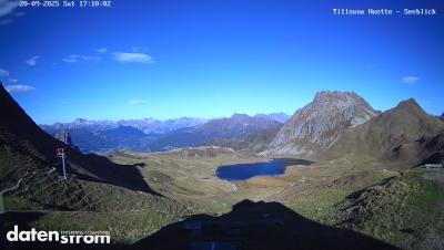 Tilisuna Hütte – Seeblick