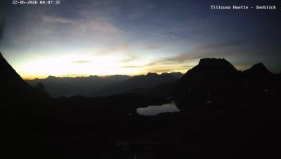 Tilisuna Hütte – Seeblick