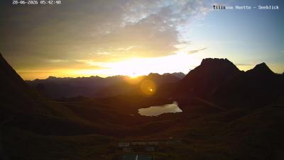 Tilisuna Hütte – Seeblick
