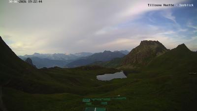 Tilisuna Hütte – Seeblick