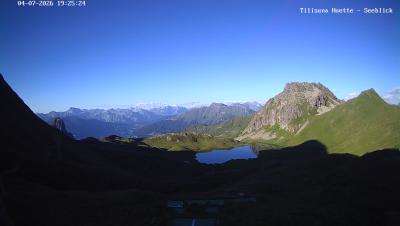 Tilisuna Hütte – Seeblick