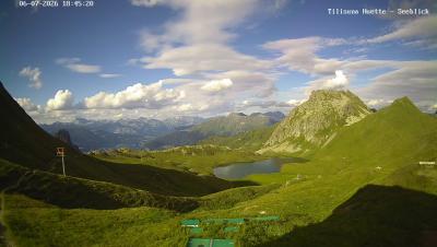 Tilisuna Hütte – Seeblick