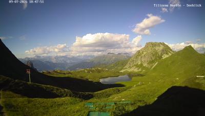 Tilisuna Hütte – Seeblick