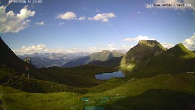 Tilisuna Hütte – Seeblick